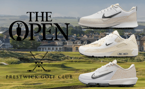 Nike Golf Preps Three Sneakers for The Open Championship