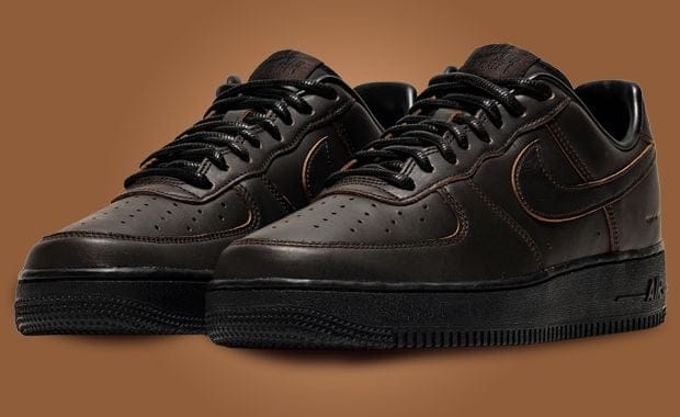 Nike Goes Ultra-Premium on Brown Leather Morse Code Air Force 1 Low
