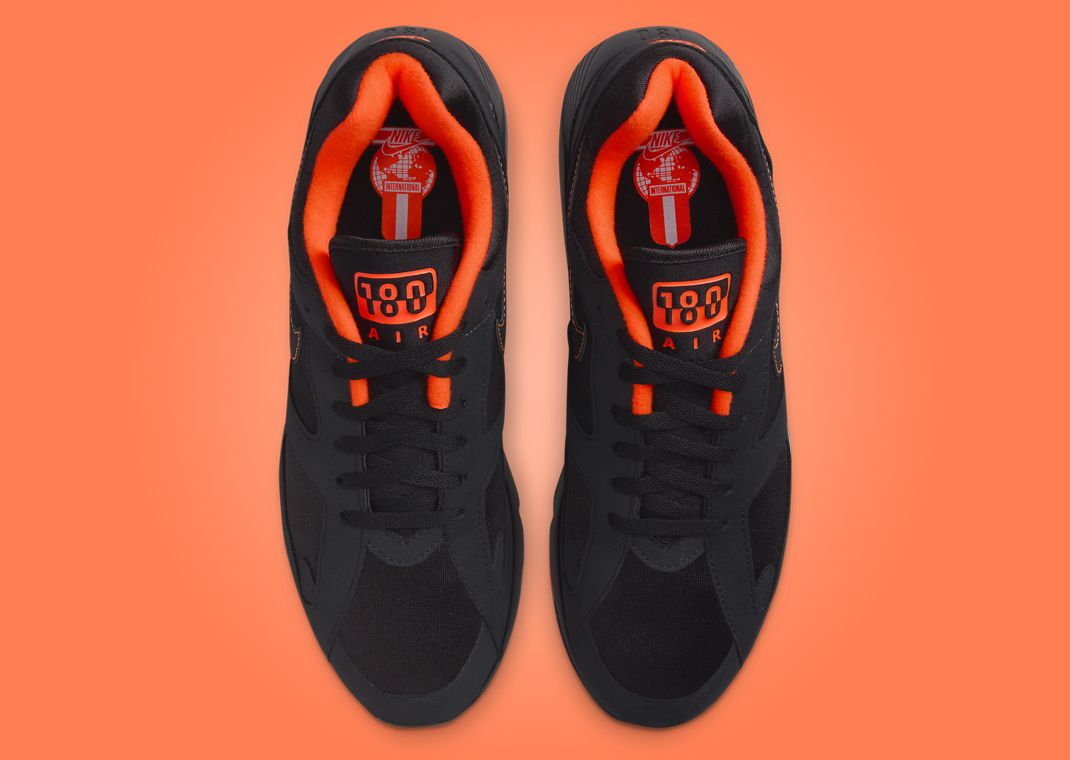 Nike Air 180 Black Hyper Crimson Top