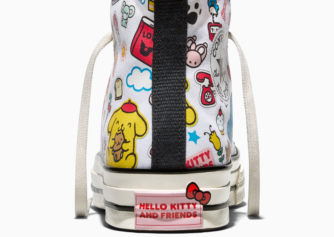 Hello Kitty x Converse Chuck Taylor 70 Stickers - Back