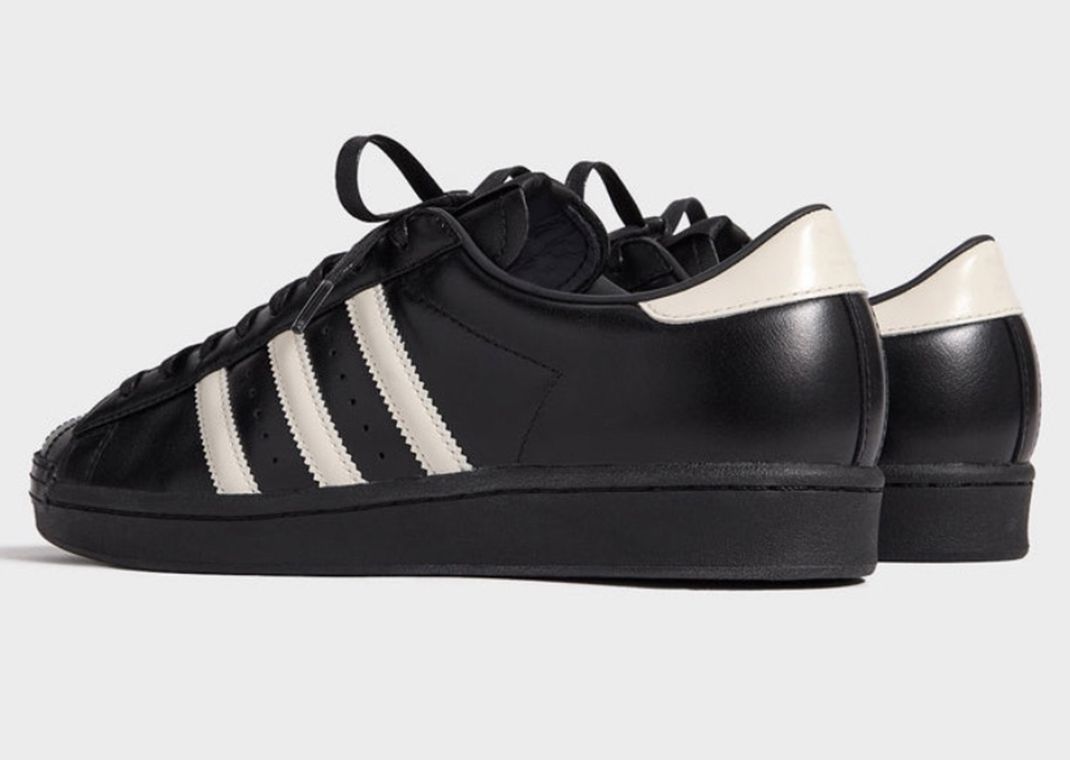 Kith x adidas Superstar Vintage Made in Germany Black Tie Heel