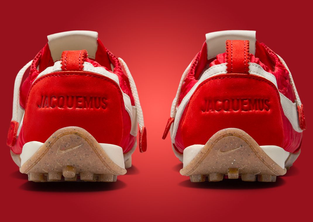 Jacquemus x Nike Moon Shoe SP University Red Heel