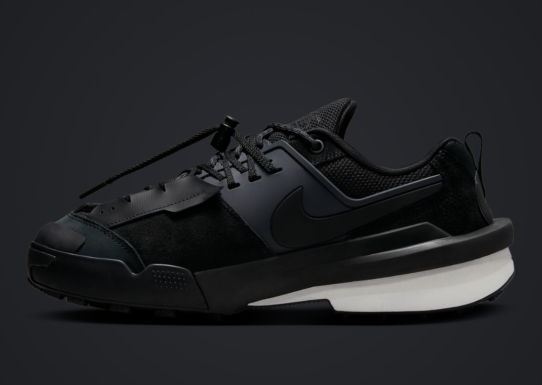 sacai x Nike Zegamadome SP Black Medial