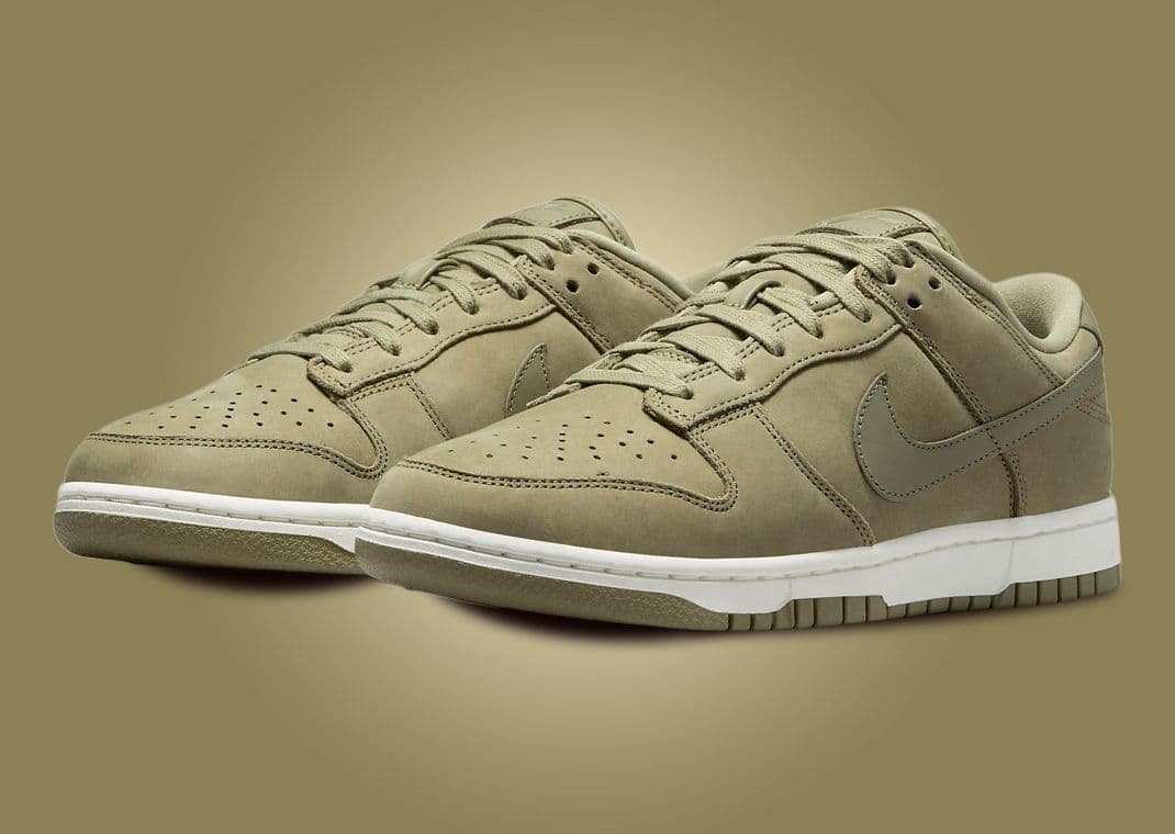 This Women’s Exclusive Nike Dunk Low Comes In Neutral Olive