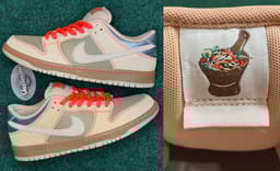 The Nike SB Dunk Low Thai Food is Designed Like a Woven Bag of Rice