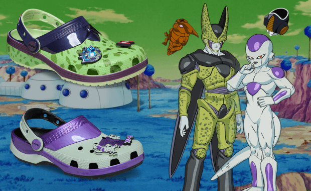 Dragon Ball Z’s Most Notorious Villains, Frieza and Cell, Get Their Own Crocs Classic Clogs