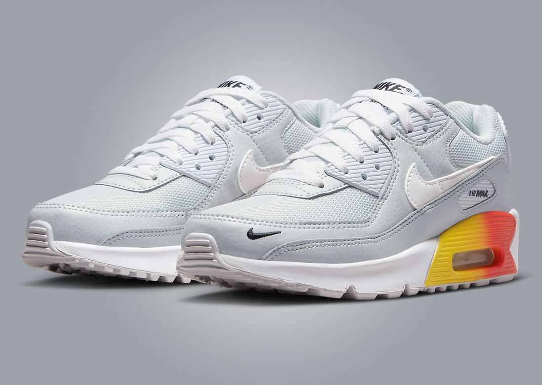 Nike Air Max 90 NN Gradient Wedge Pure Platinum (GS)