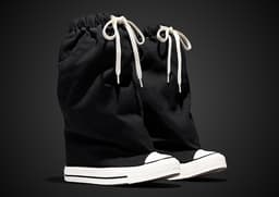 Vaquera x Converse Chuck Taylor All Star XXXHi Black - Angle