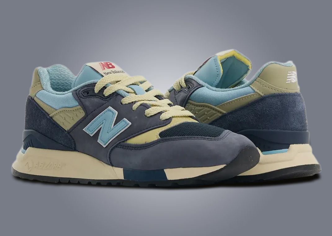 New Balance 998 Made in USA NB Navy Chrome Blue