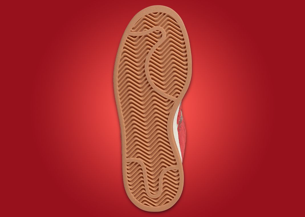 Liberty London x adidas Gazelle Bold Better Scarlet (W) Outsole