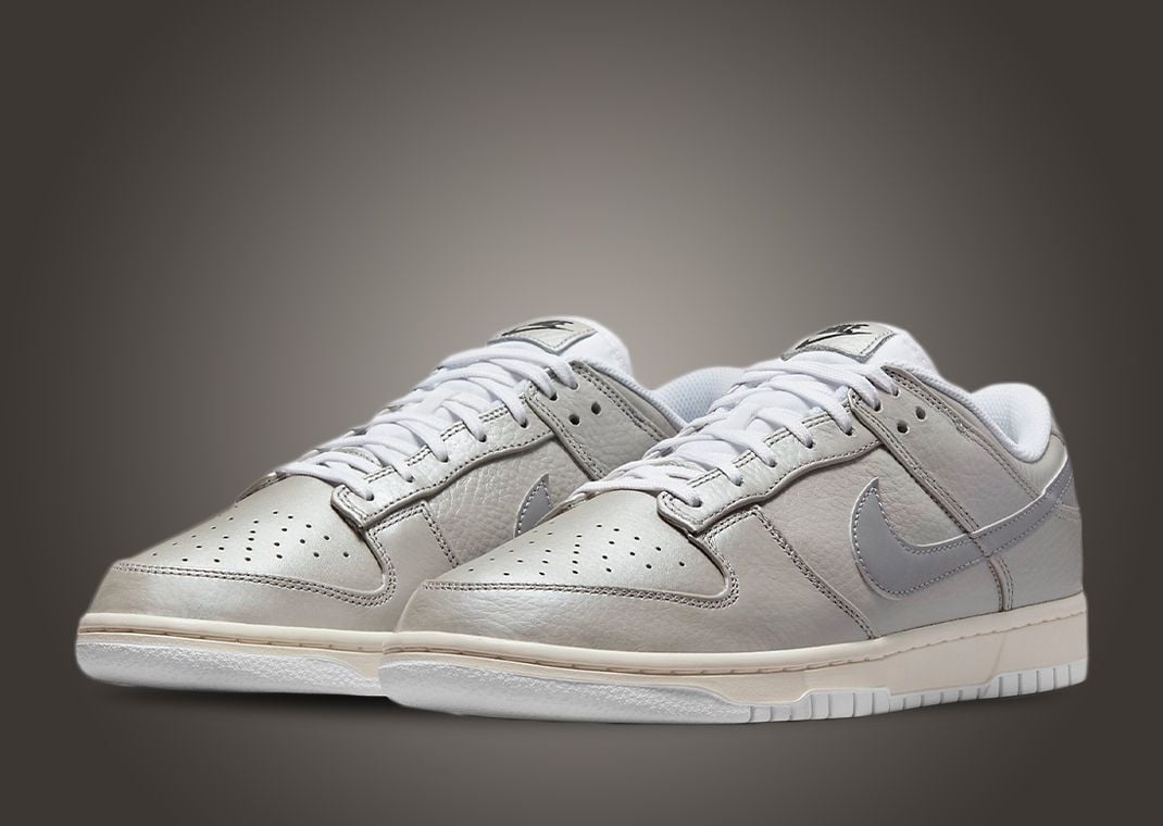 Nike Dunk Low Metallic Silver