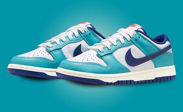 The Nike Dunk Low Mystic Blue Contains a Collegiate Twist