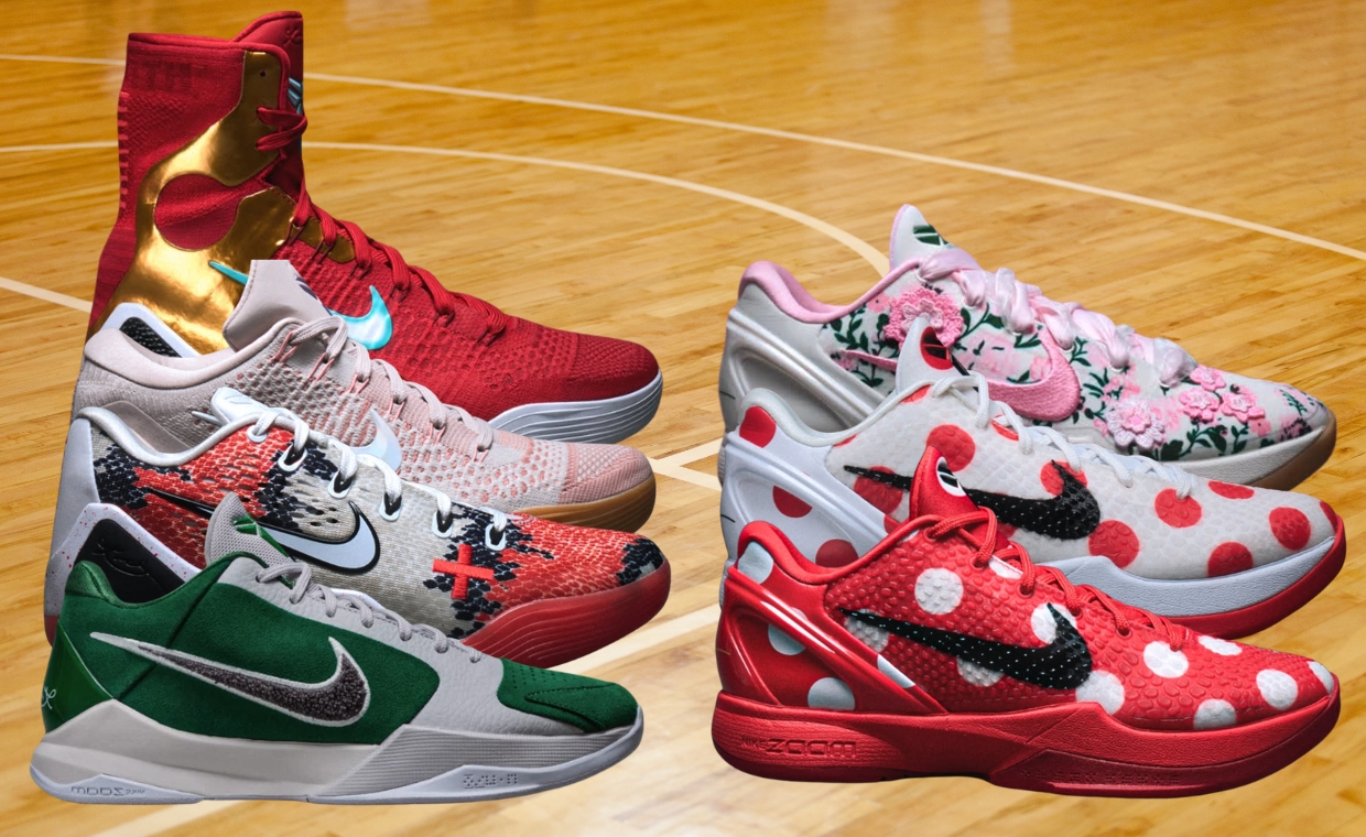 Vanessa Bryant Shares Images of Seven New Nike Kobe Sneakers
