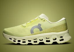 On Cloudmonster 3 Limelight - Lateral