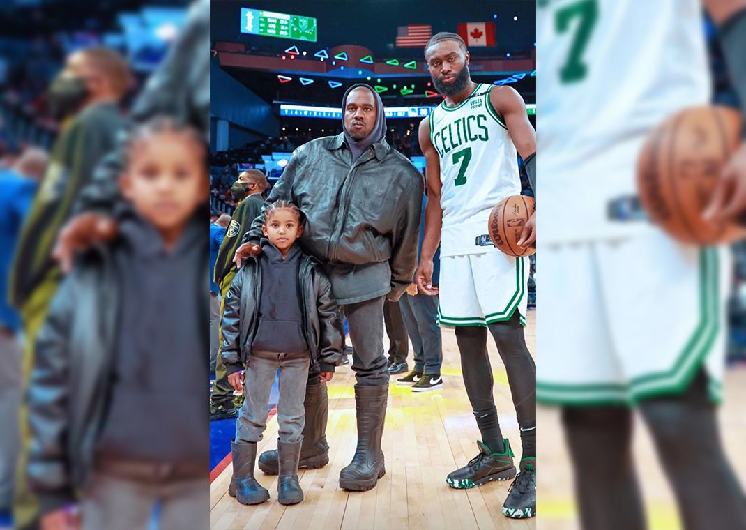 Ye, Saint West, & Jaylen Brown