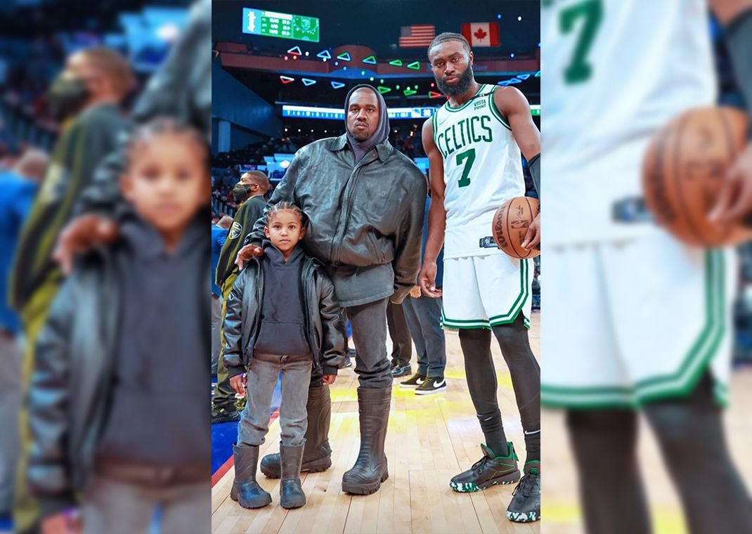 Ye, Saint West, & Jaylen Brown