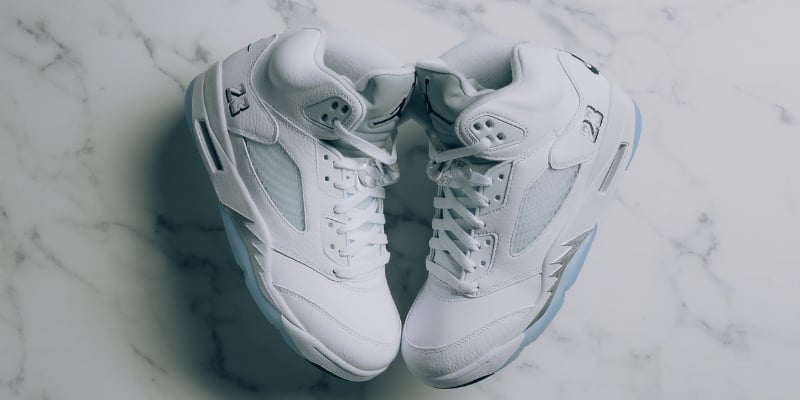 Where to Buy the Air Jordan 5 Retro White Metallic