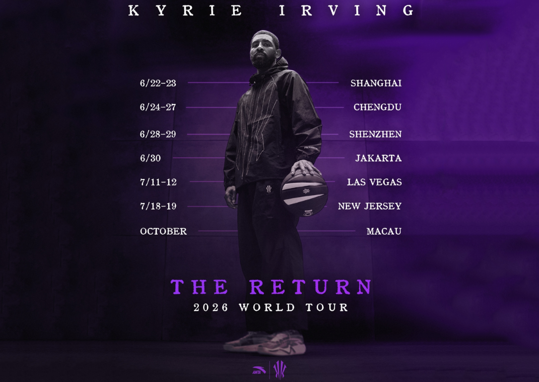 Kyrie Irving ANTA The Return World Tour