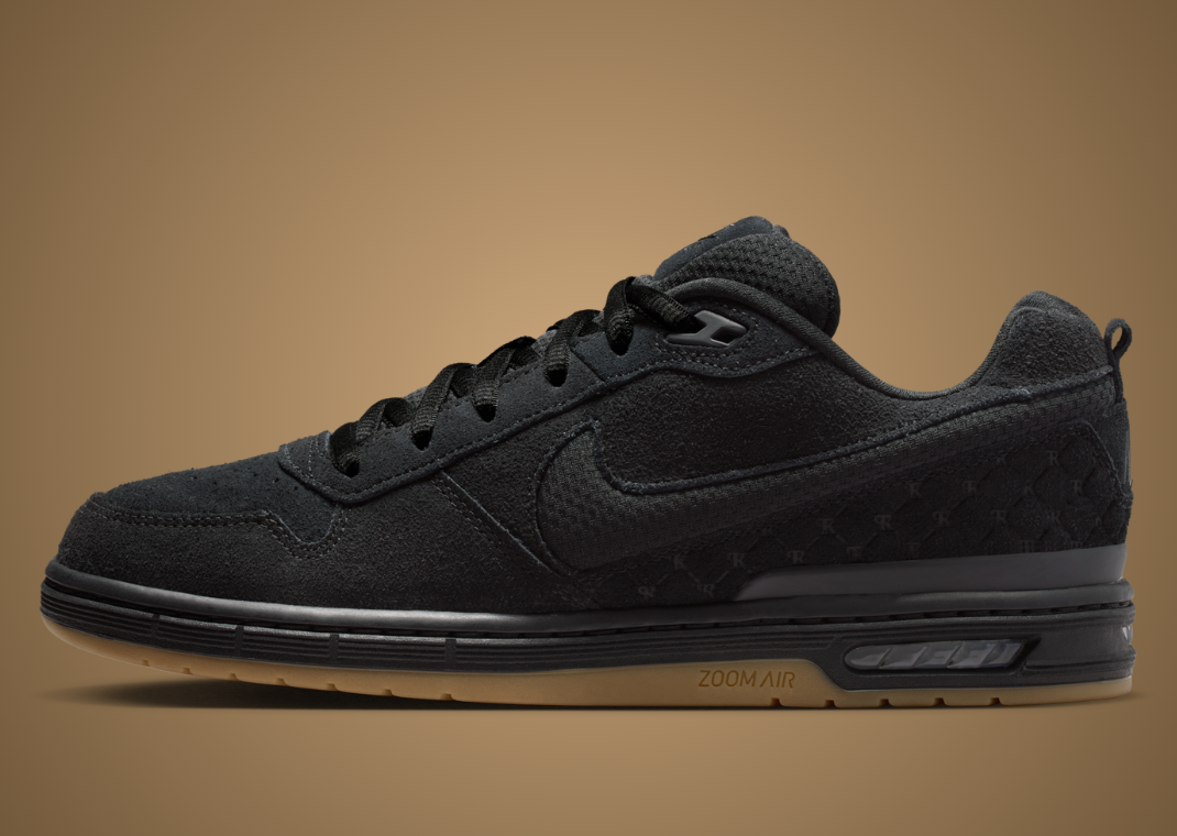 Nike SB Paul Rodriguez Zoom Air Low Black Gum - Lateral