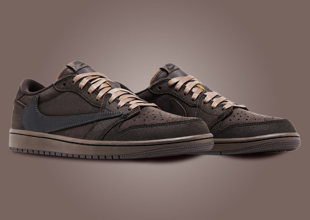 Travis Scott x Air Jordan 1 Low OG Velvet Brown