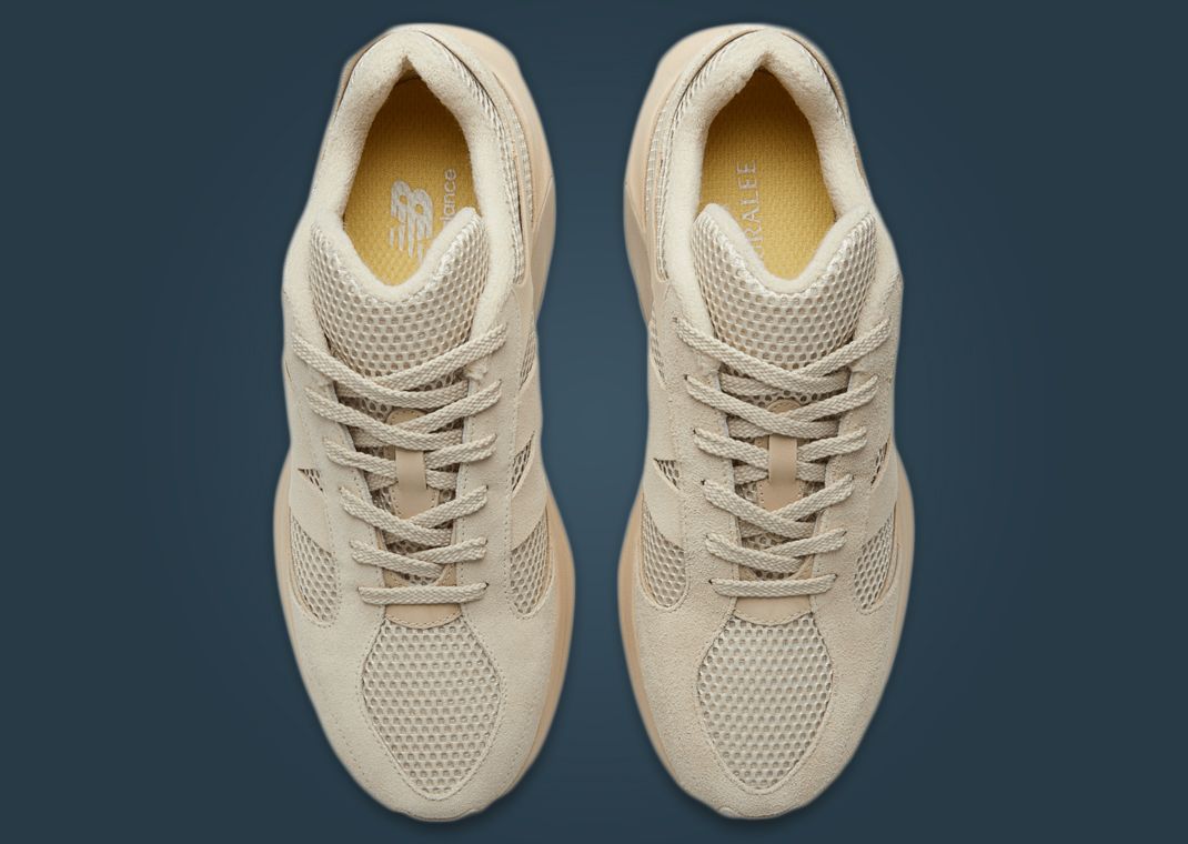 Auralee x New Balance Warped Runner Tan Top
