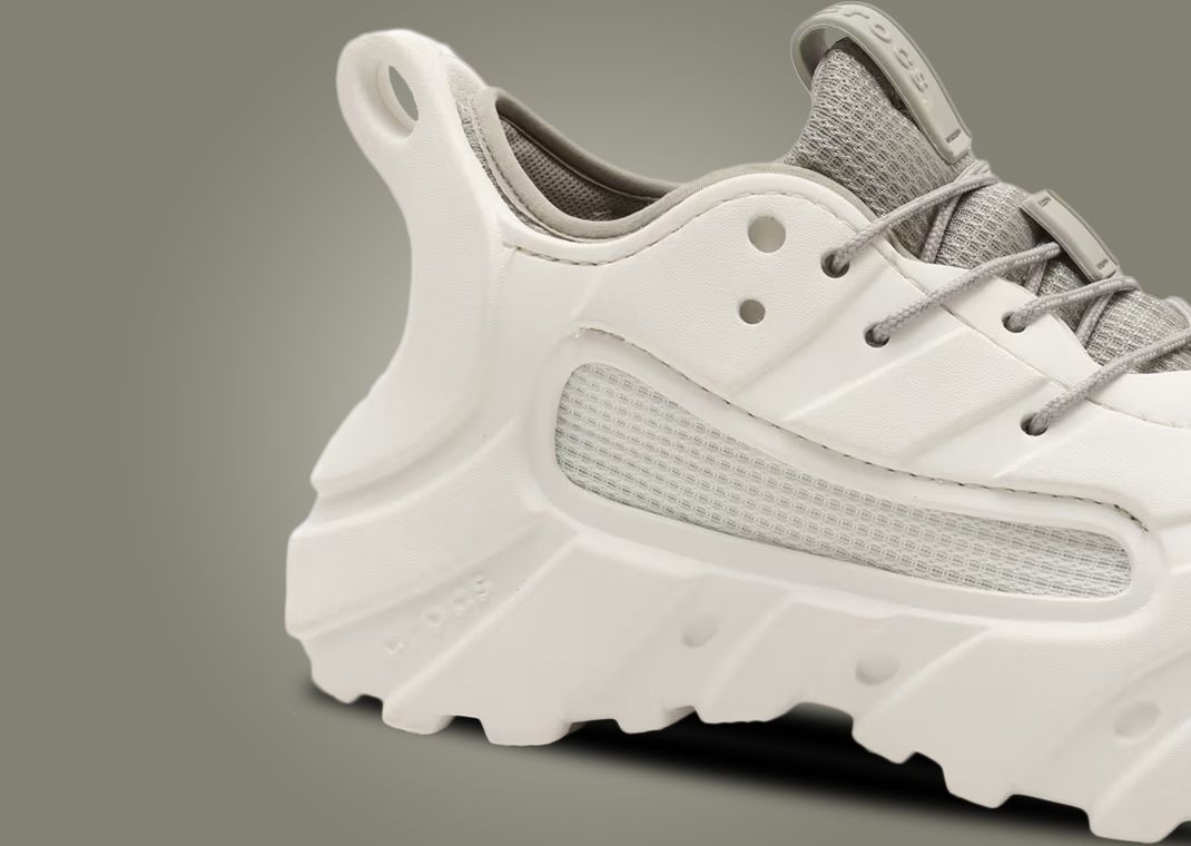 Crocs Nova Trek White Heel Detail