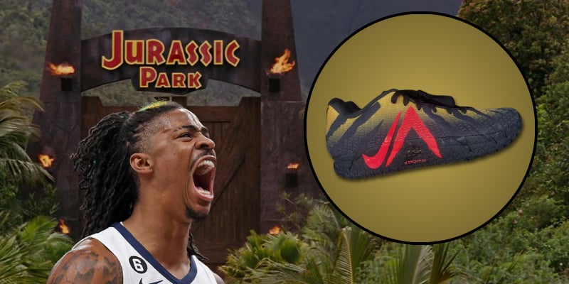 Ja Morant is Launching Three Jurassic Park x Nike Ja 3s in Summer 2026