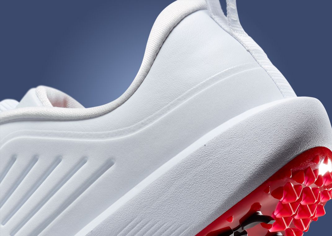 Jordan Air Rev White Metallic Silver Heel Detail