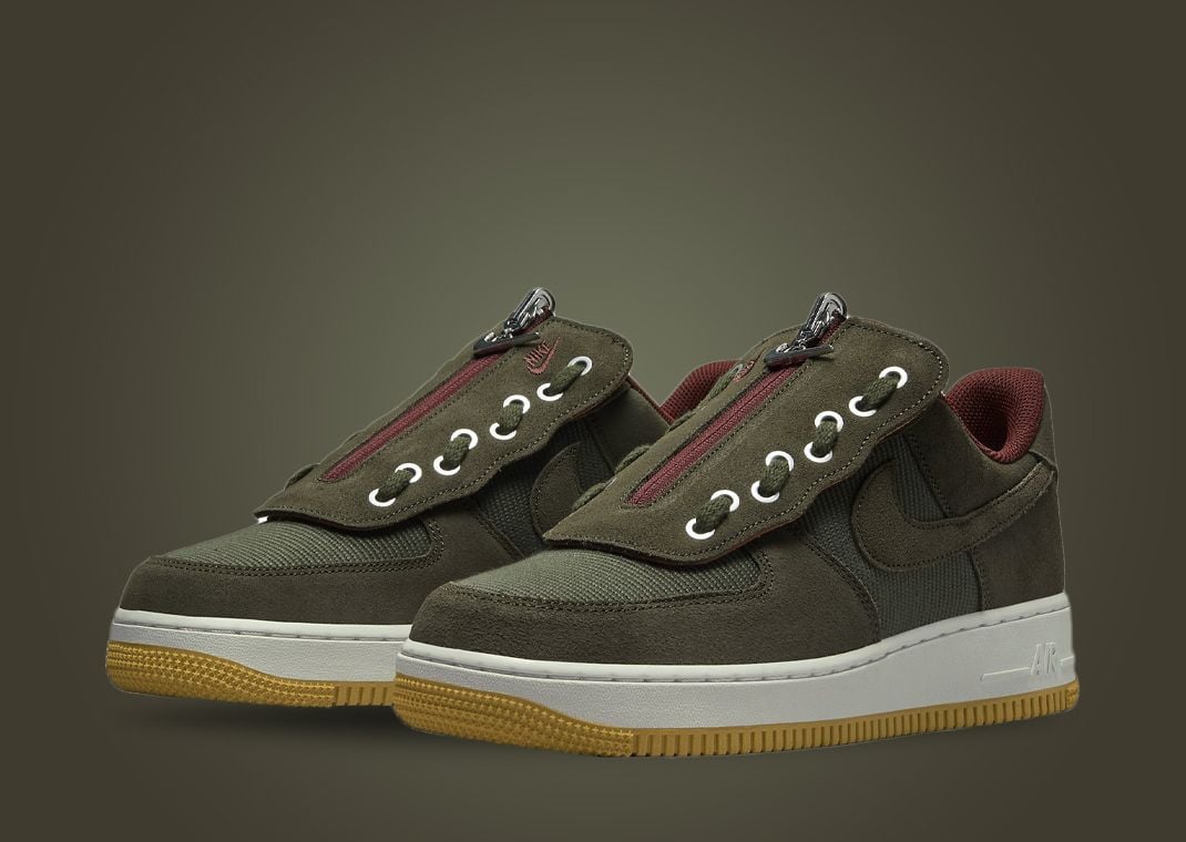 Nike Air Force 1 Shroud "Olive Canvas"