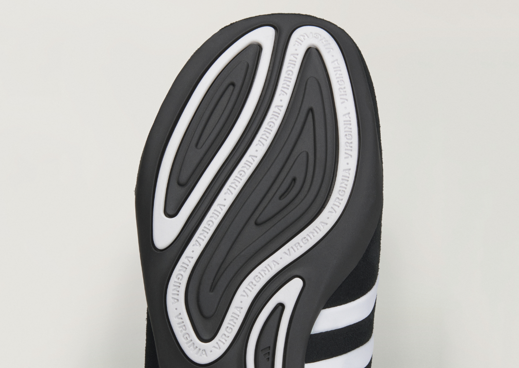 Pharrell Williams x adidas Flat Earther Black White - Sole Detail