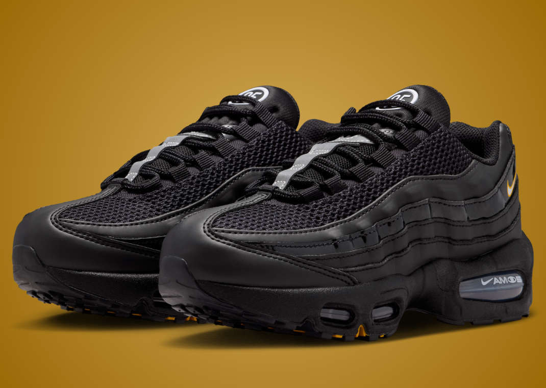 Nike Air Max 95 Big Bubble Total 90 Black Angle
