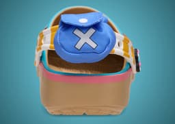 One Piece x Crocs Classic Clog Chopper Heel