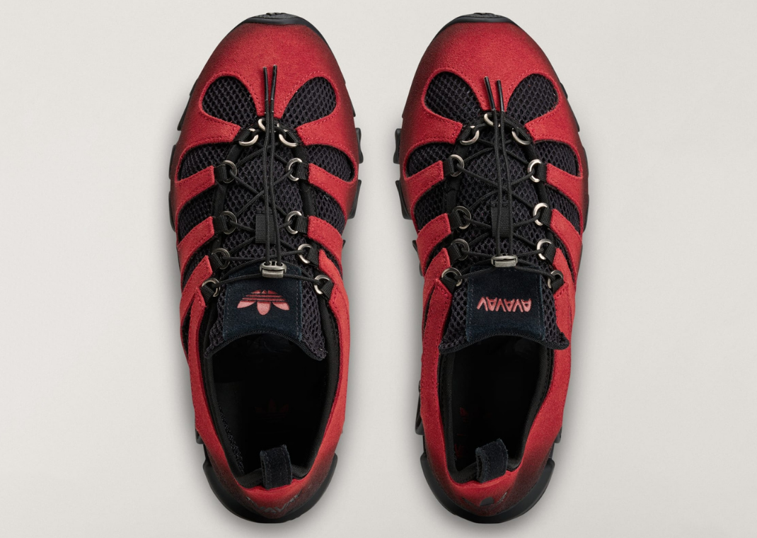 AVAVAV x adidas Megaride Red Black - Top