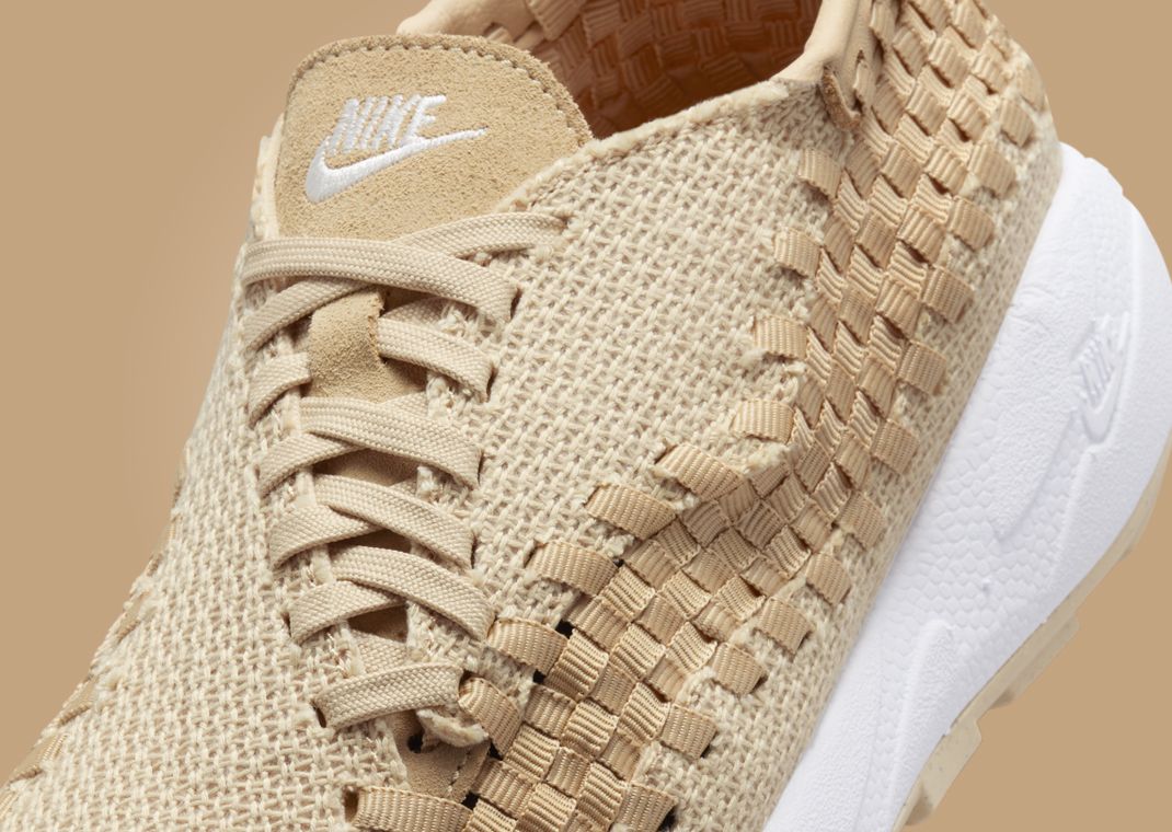 Nike Air Footscape Woven Sesame (W) Tongue Detail
