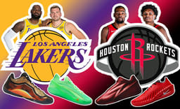 Sneaker Rivals: Los Angeles Lakers vs Houston Rockets