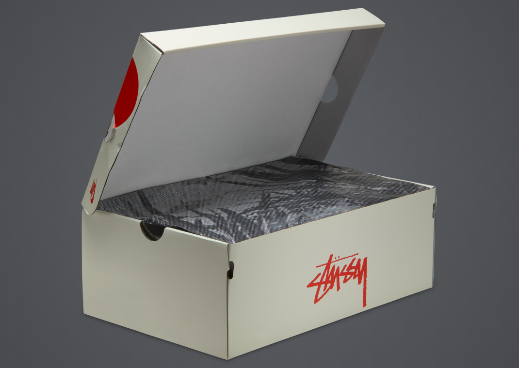 Stüssy x Nike Baltoro Black White Packaging