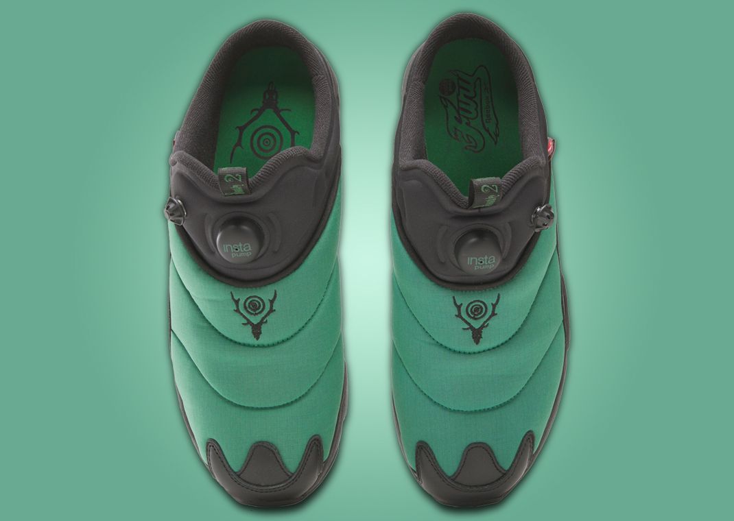 SOUTH2 WEST8 x Reebok IPF Mule Green Black Top
