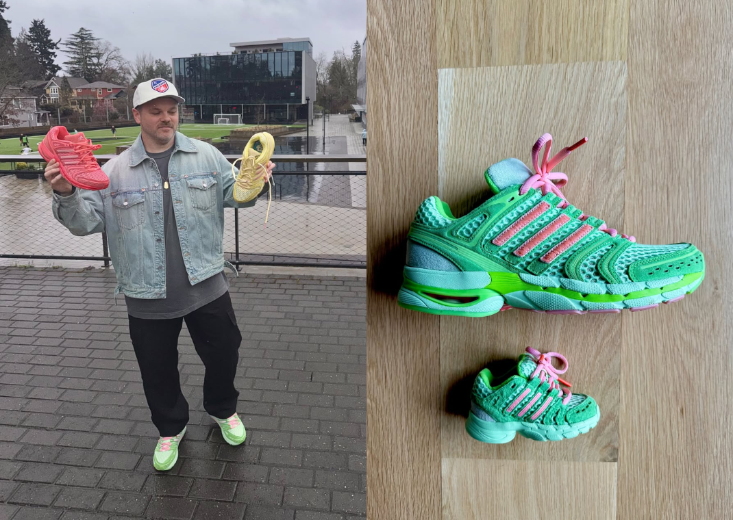 Unheardof x adidas Adistar Control 5 Piggy Runner 2.0 Jelly Bean Pack