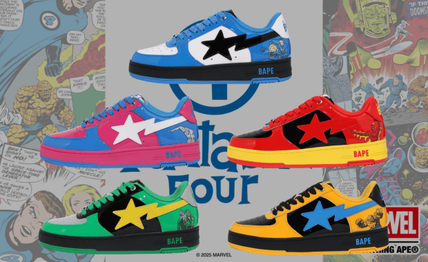 BAPE and Marvel Reunite for Fantastic Four BAPE STA Collection