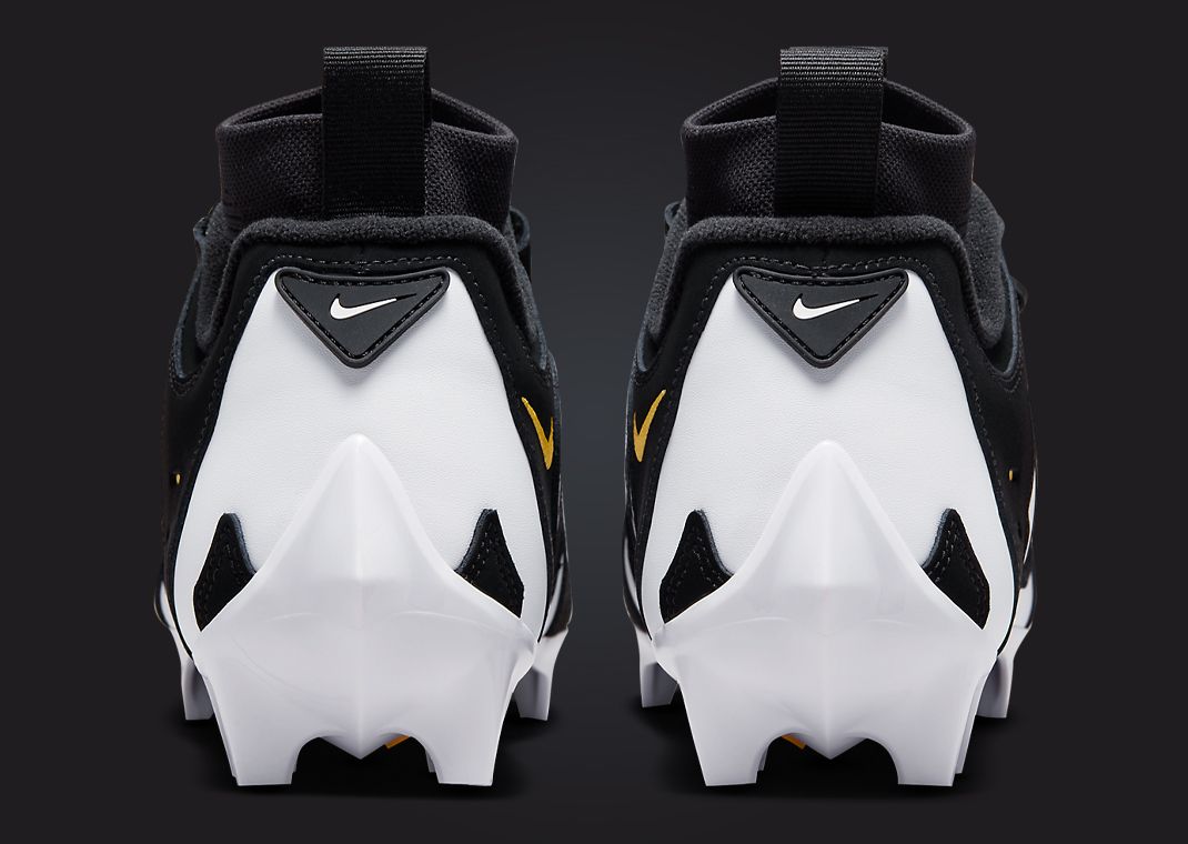Nike Air DT Max 96 TD Cleat Black Varsity Maize Heel