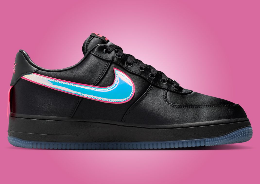 Nike Air Force 1 Low Luxe BCA Black Medial