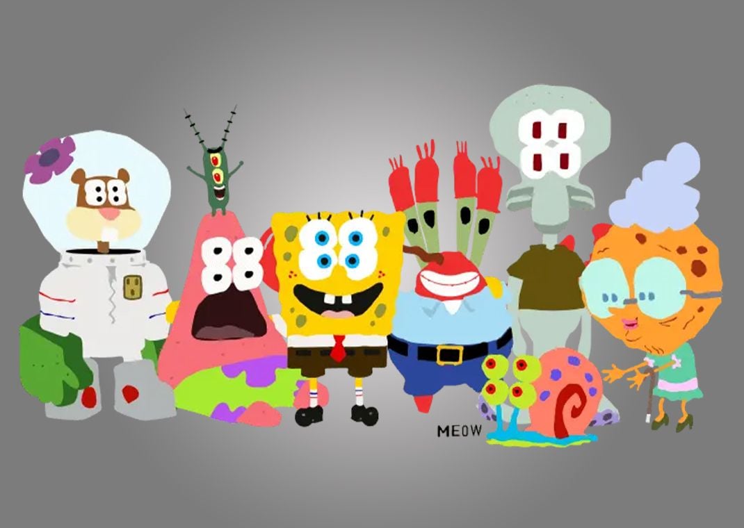 CPFM x SpongeBob x Uniqlo Characters