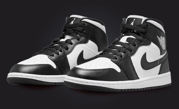 The Air Jordan 1 Mid Gets The Beloved Panda Treatment