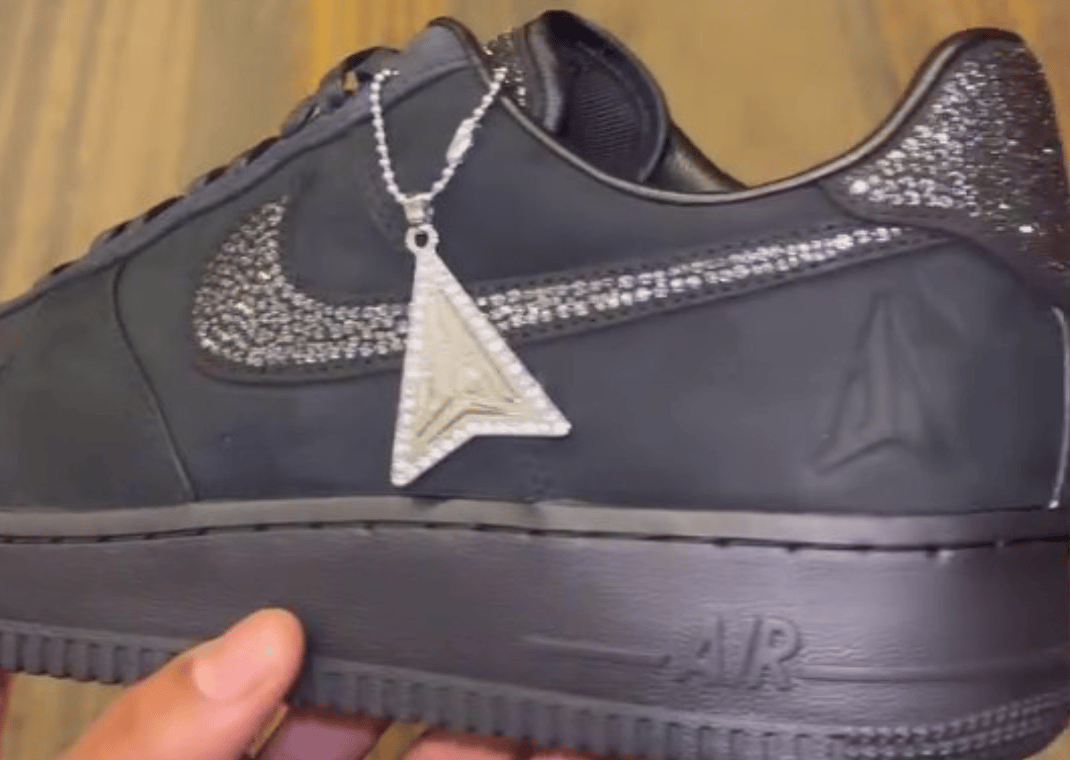 The Ja Morant x Nike Air Force 1 Low Luxe Swarovski Releases