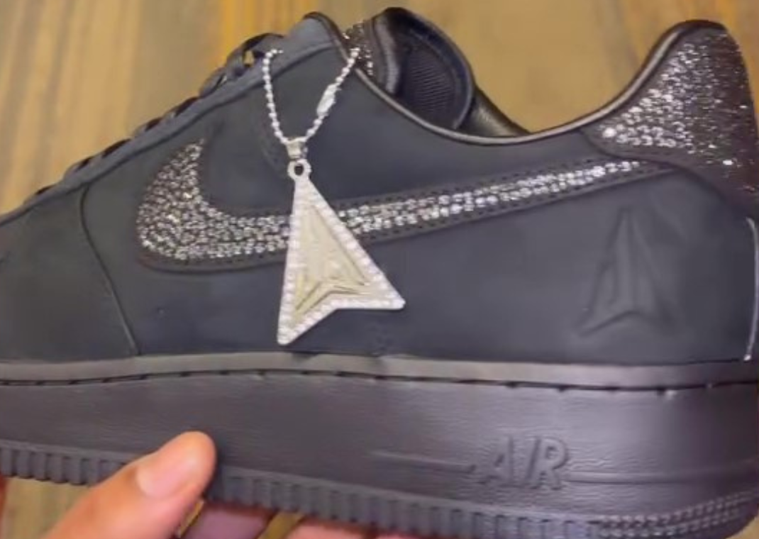 Ja Morant x Nike Air Force 1 Low Swarovski