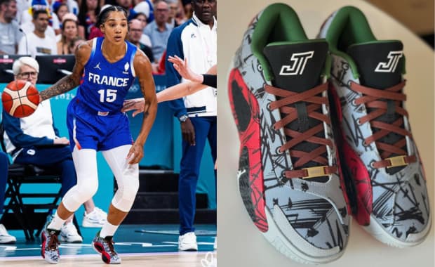 Gabby Williams x Jordan Tatum 2 Attack on Titan PE