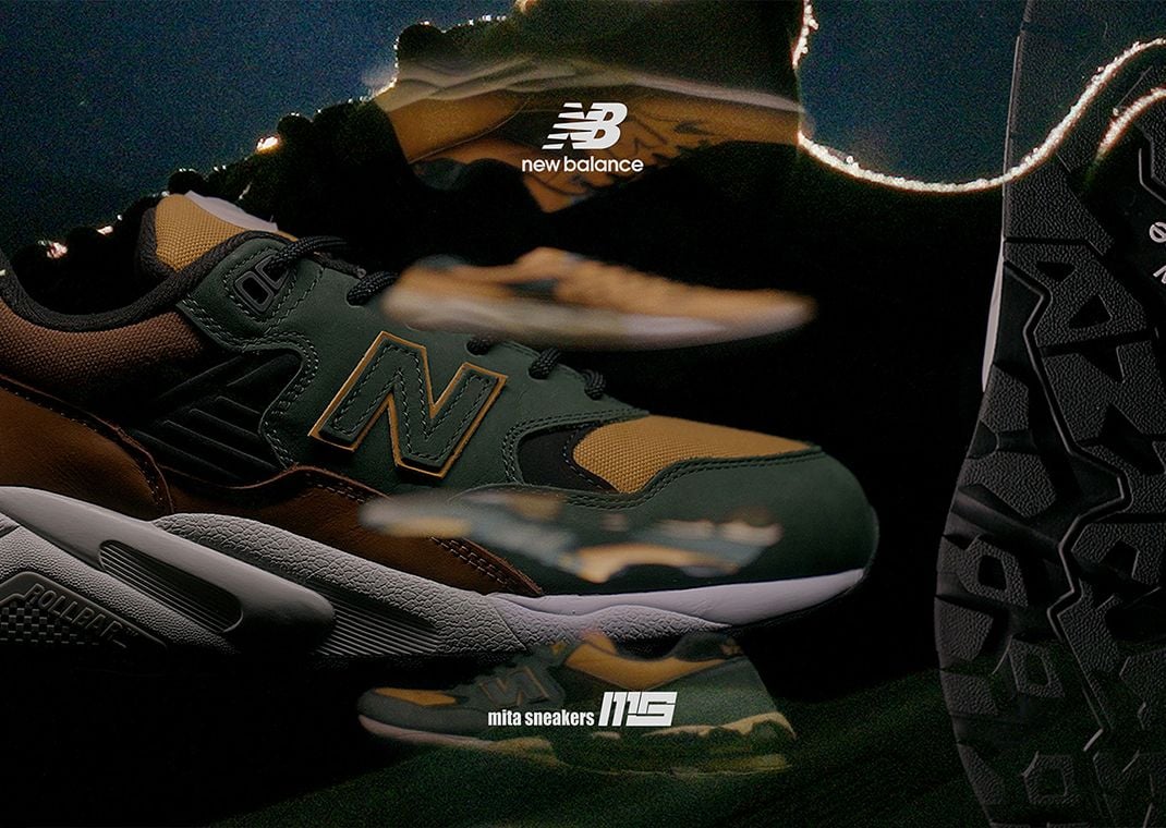 The mita sneakers x New Balance 580 OG Combo Releases October 2024