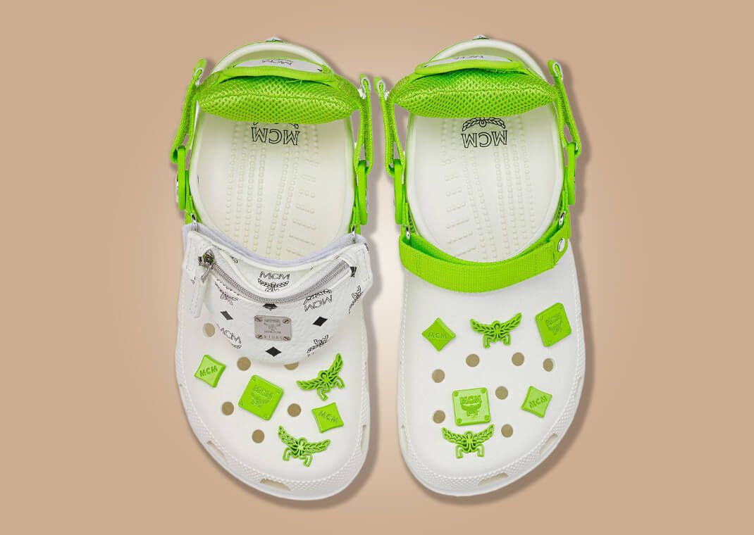 M10 US / W12 US / 43-44 EU MCM x CROCS Classic Clog w/ Belt