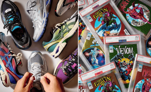 Kith x Marvel Supervillains x Asics collection