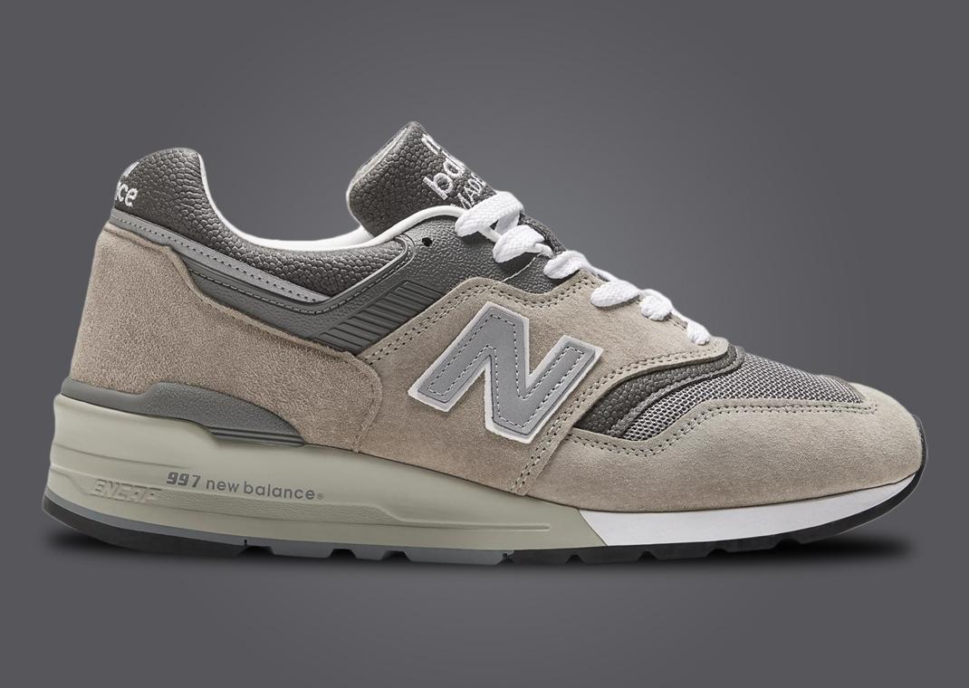 New Balance 997 Made in USA Grey Lateral